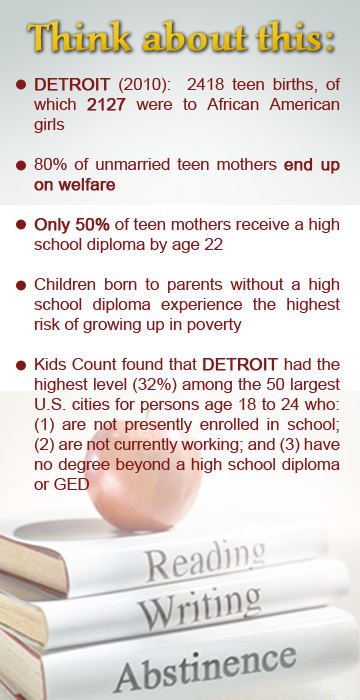 Motivity R2W Detroit Teen Pregnancy Dropout Stats 2010